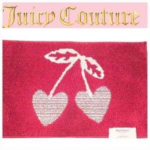 Juicy Couture Home Red Cherry Heart Rug